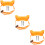 3Pièces Support Cylindre Gaz Mural Simple En ABS 9