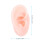 5Pièces Modèles Oreilles En Silicone Khaki Pour Enseignement 2