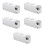 5Pièces Loupe Téléphone Portable Ajustable Compacte Blanche 7