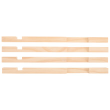 8Pièces Protecteur Entrée Ruche Beige En Bois Pour Apiculteurs