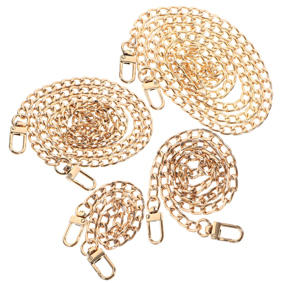 12Pcs Durable Golden Metal Purse Chain Replacement For Handbag Diy Use 3631600206195