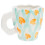 2Pcs White Handled Ceramic Coffee Cups Perfect for Breakfast Use 1