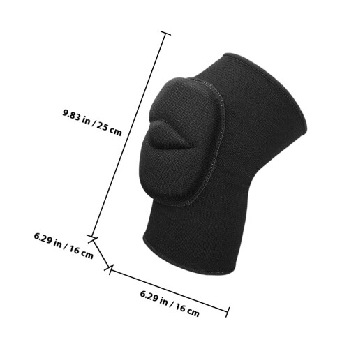 2Pièces Manchons Genoux Élastiques Pour Sports Loisirs 1