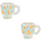 2Pcs White Handled Ceramic Coffee Cups Perfect for Breakfast Use 6