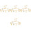 4Pièces Bracelet De Or Et Chic 3
