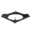 2Pièces Grille Noir Résistante Pour Cuisinière Poêles 3