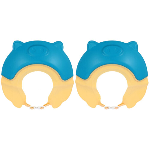 2Pièces Accessoire Bain Bébé Bonnet Étanche Pour Enfants 1