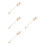 4Pièces Outils Multi Teintes Gel Stick Nail Art 8