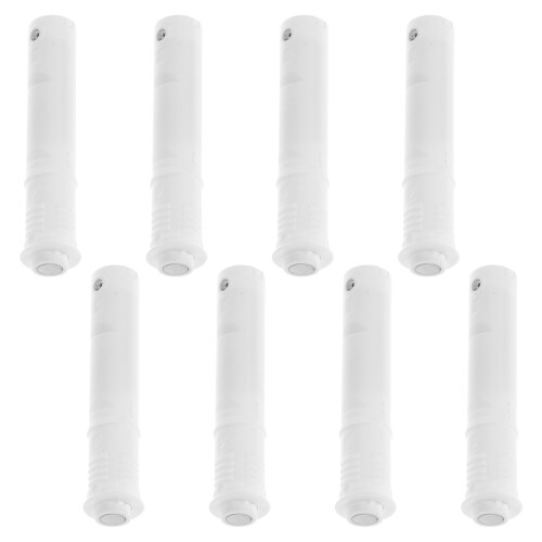 24Pcs White Push Tip-on Lock Hidden Door Hardware for Home Wardrobe 2