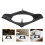 2Pièces Grille Noir Résistante Pour Cuisinière Poêles 10