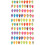 60Pièces Mini Modèles Bateaux Plastique Décor Maison Coloré 6