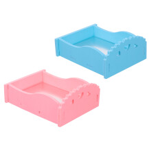 2Stk Hamster Schlafmatte Bunt PVC Kühlbett Für