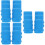 18Pièces Accessoires Micro Bleu Silicone Anti-Chute Pour Performances 6