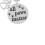 2Pièces Animale Argentée Pendentif Lettre Pour Petit 4