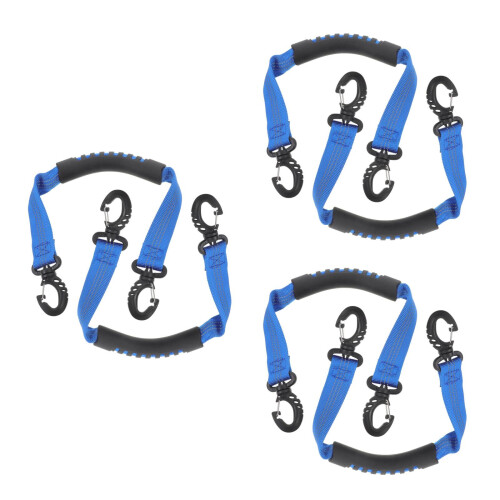 6Pièces Bandes Fixation Pour Roller Ski Outdoor 2