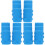 18Pièces Accessoires Micro Bleu Silicone Anti-Chute Pour Performances 2