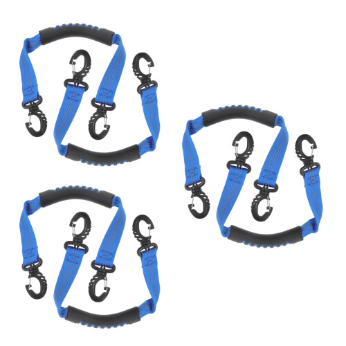 6Pièces Bandes Fixation Pour Roller Ski Outdoor 1