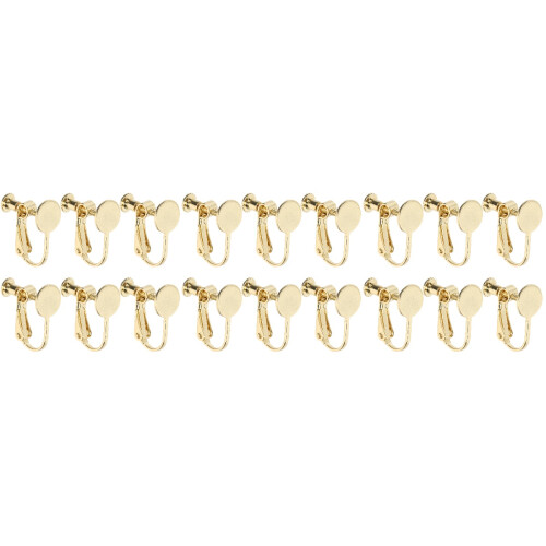 18Pièces Clips Dorés Convertisseurs Boucles D'oreilles Pour 2
