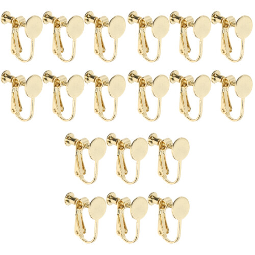 18Pièces Clips Dorés Convertisseurs Boucles D'oreilles Pour 1
