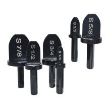 12Pcs Copper Tube Flaring Tools Black Steel Air Conditioner Expanders