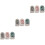 9Pcs Bath Mitt Scrubber Assorted Colors Exfoliating Sponge for Shower 5