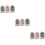 9Pcs Bath Mitt Scrubber Assorted Colors Exfoliating Sponge for Shower 9