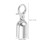 8Pcs Indoor Silver Aluminum Rope End Snap Hook for Queue Barrier Ropes 3