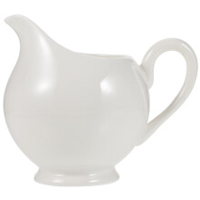 3Pcs White Ceramic Milk Pitchers with Spout for Coffee Bar and Kitchen