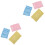 288Pcs Portable Disposable Face Sponges Assorted Color for Makeup 6