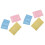 288Pcs Portable Disposable Face Sponges Assorted Color for Makeup 7