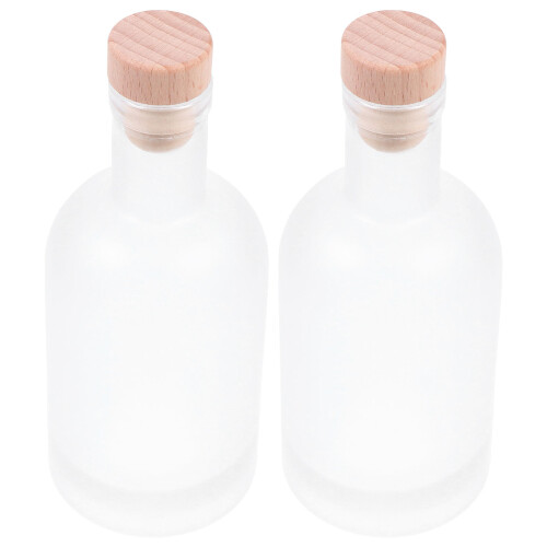 2 Pièces Bouteilles Vides Pour Fruits Diy Glace