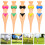 10Pcs ABS Plastic Golfs Tees Assorted Colors Stable Golf Ball Holders 11