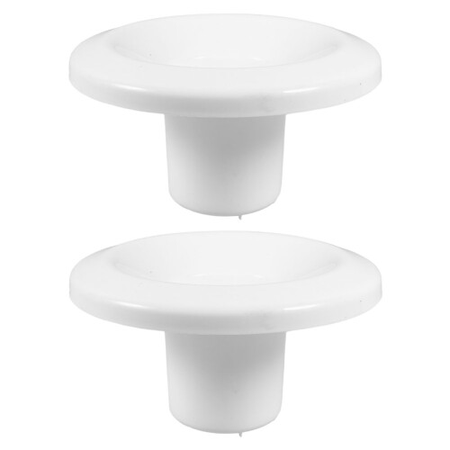 8Pcs White Plastic Water Cooler Replacement Parts Durable Attachment 2