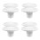 8Pcs White Plastic Water Cooler Replacement Parts Durable Attachment 7