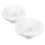 8Pcs White Plastic Water Cooler Replacement Parts Durable Attachment 2
