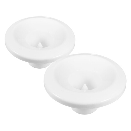 8Pcs White Plastic Water Cooler Replacement Parts Durable Attachment 1