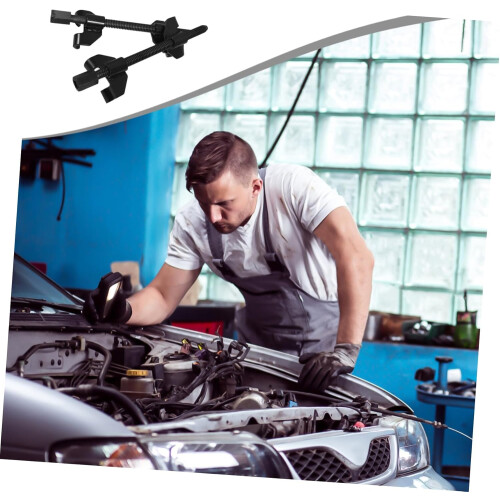 Coil Spring Compressor Tool for Easy Strut Spring Installation and Removal, Compact for Most Vehicles 2