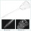 3Pcs Silver Skull Automatic Watering Spike Glass Self Watering System 7