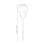 3Pcs Silver Skull Automatic Watering Spike Glass Self Watering System 2