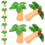 2 Pieces Mini Beach House Artificial Tree .00x2.50x2.50cm 3