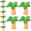 2 Pieces Mini Beach House Artificial Tree .00x2.50x2.50cm 2