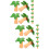 2 Pieces Mini Beach House Artificial Tree .00x2.50x2.50cm 9