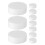50 Pcs White Foam Blocks Polystyrene Cylinder Cake Dummies For Craft Decor 2