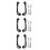 3Sets Motorcycle Handle Guards Metal Plastic Dirt Bike Lever Protector 7