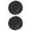 2Pcs Black Trampoline Replacement Mat Heavy-Duty Outdoor Jumping Mat 5
