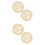 4St Mandbodem Khaki Accessoire Voor Tassen 5