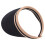 1Pc Durable Black Hollow Straw Sun Hat Practical Outdoor Sunbonnet 7