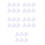 500Pcs White Reusable Mesh Filter Paper Cone Strainer for Lab Use 4