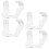 20 Pairs Acrylic Baseball Bat Display Holder Stand 2