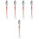 5Pcs Baby Fruit Puree Silicone Spoons with Compact Storage Box 6